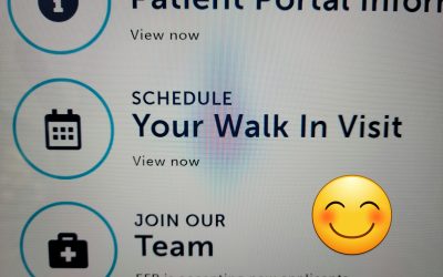 Schedule your Walk-In appointment YOURSELF!!