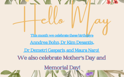 Hello to the month of May!!